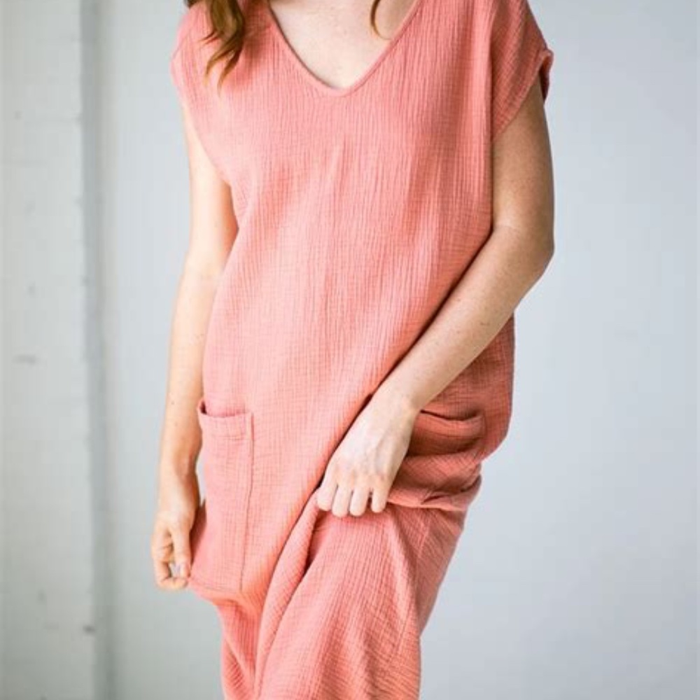 SUUNDAY Weekend Midi Dress Terra Cotta